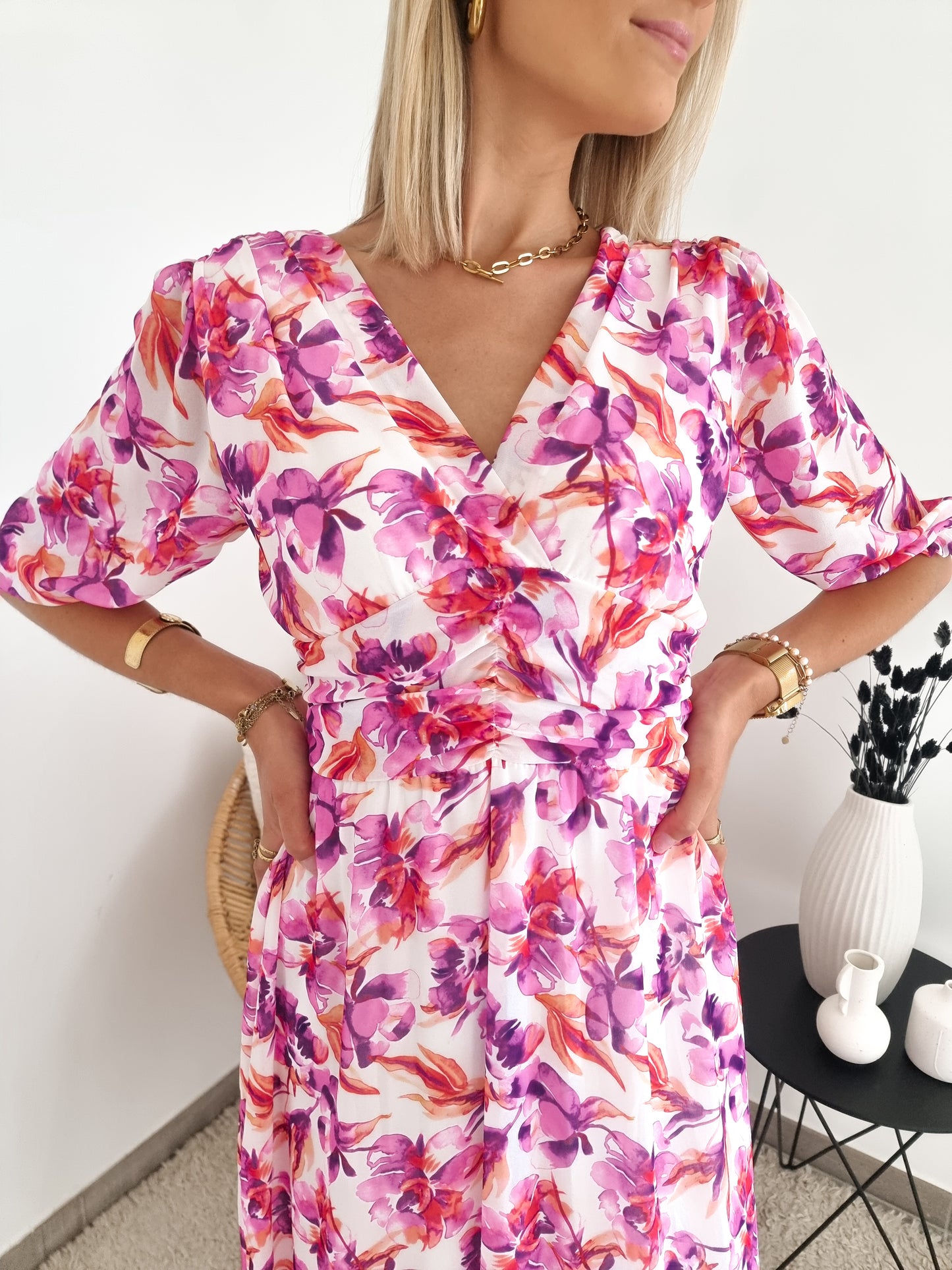 Robe fleurie