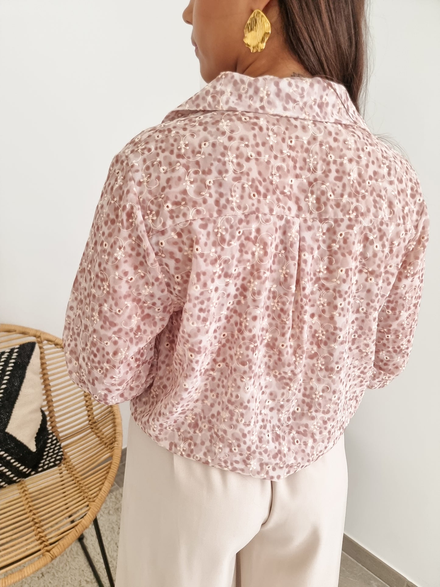 Chemise broderie