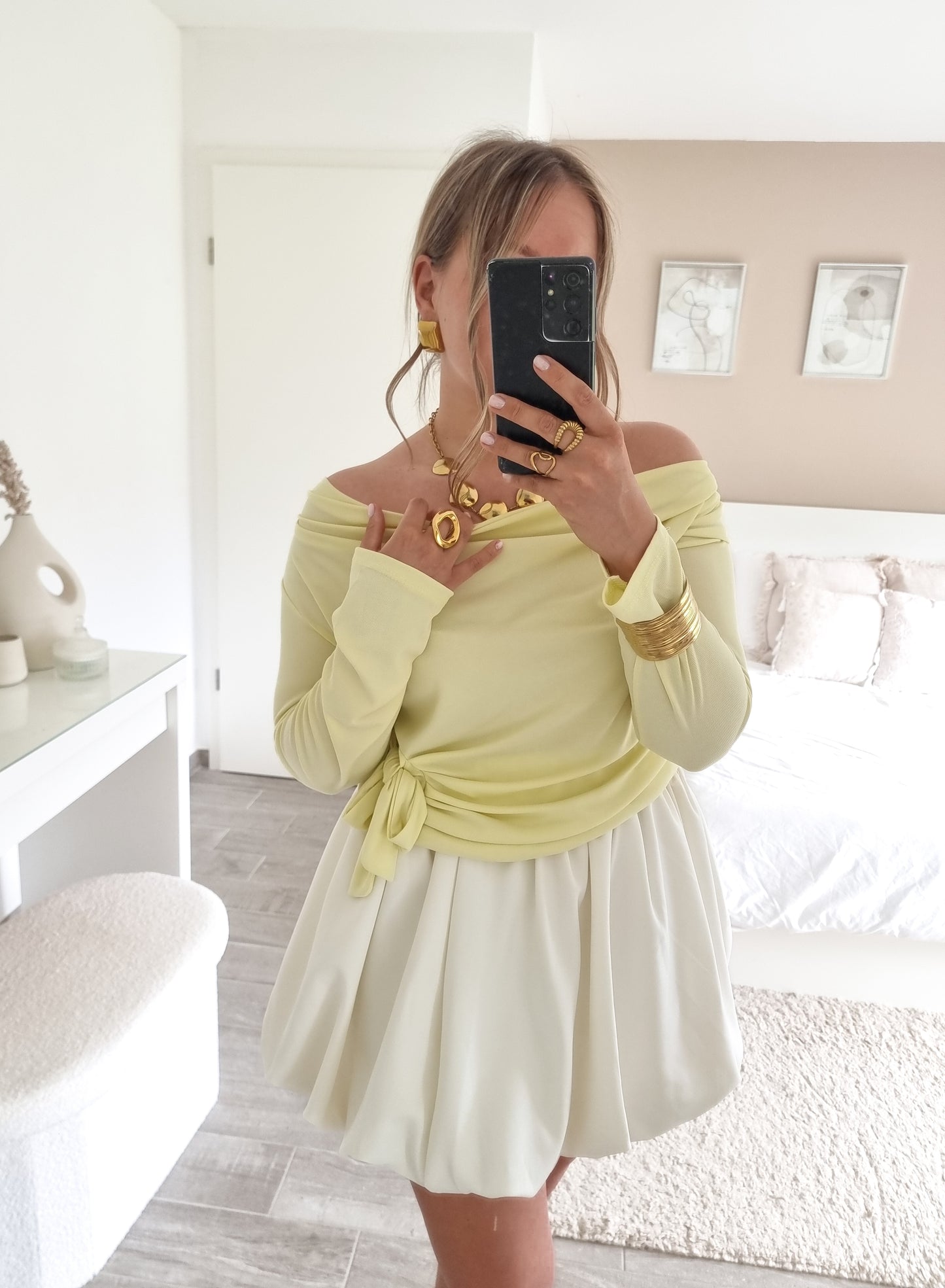 Blouse jaune