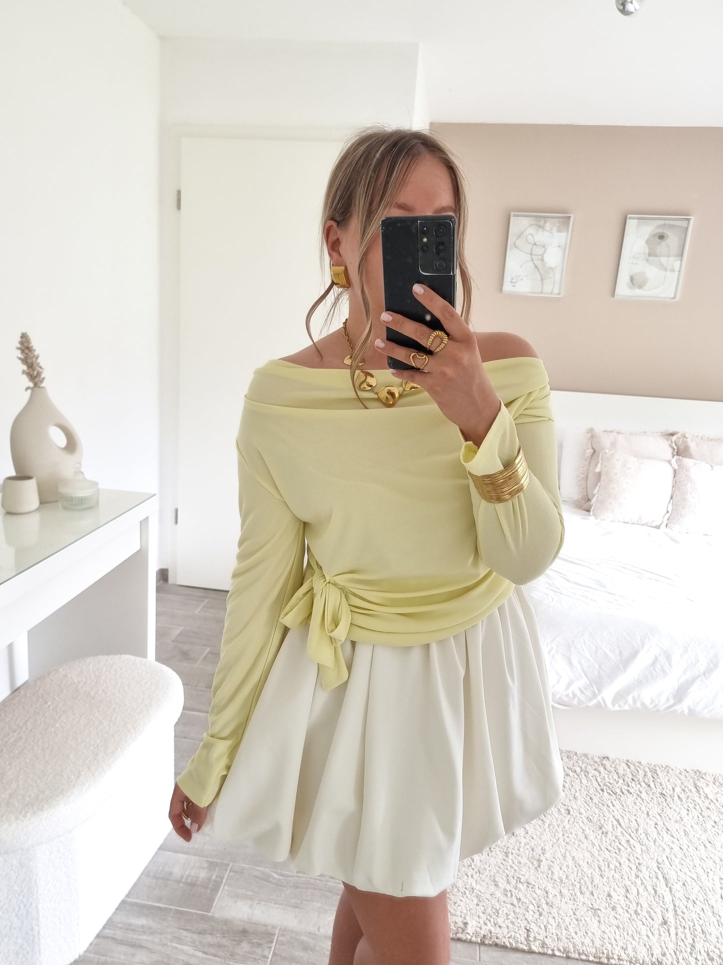 Blouse jaune