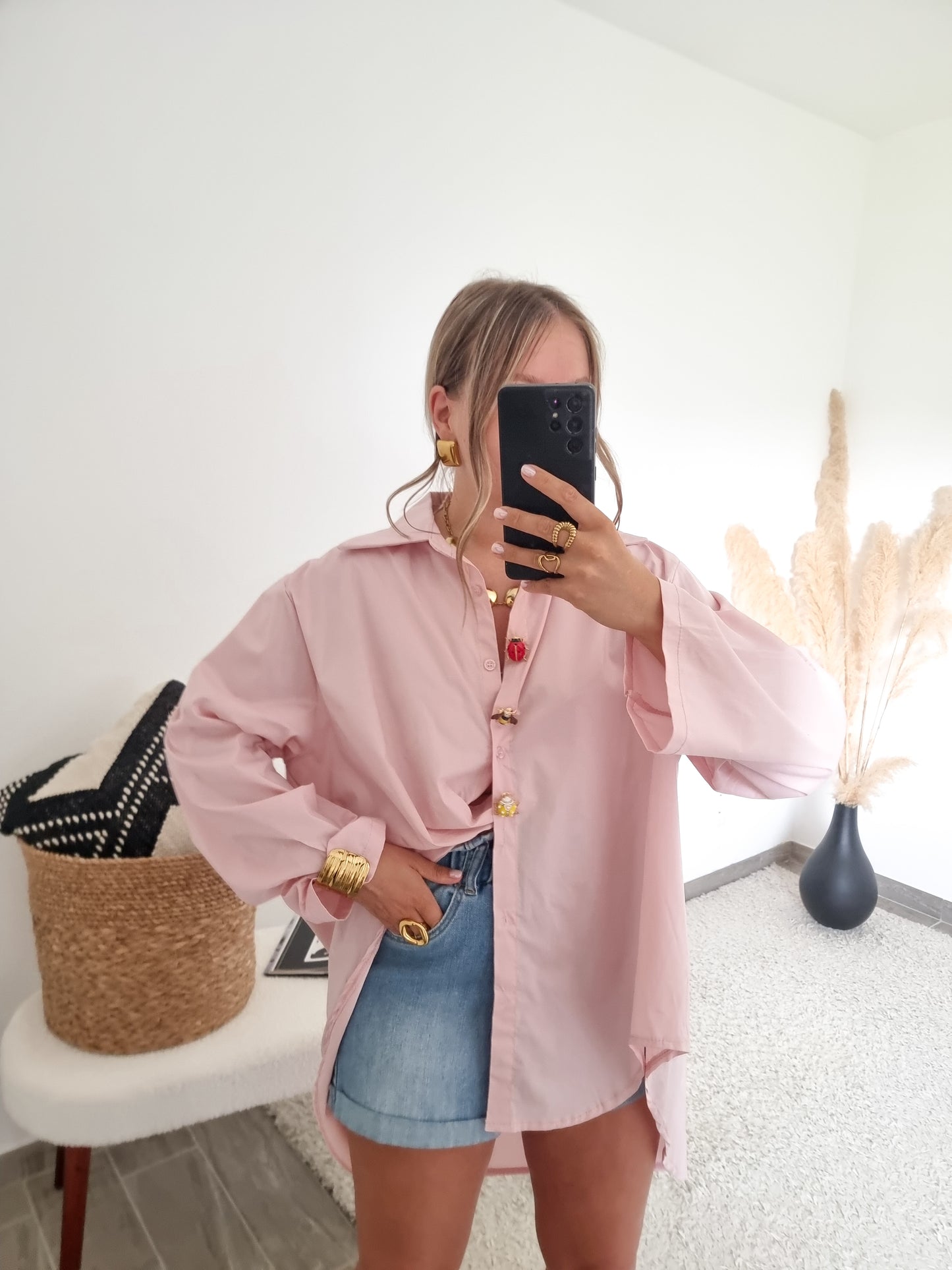 Chemise oversize