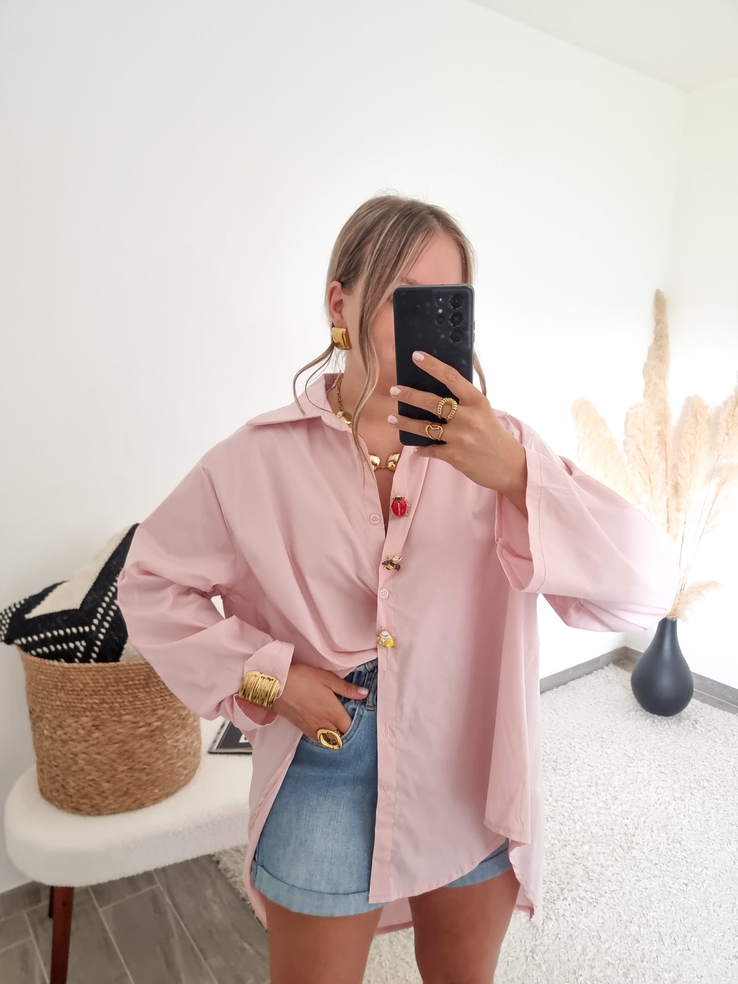 Chemise oversize