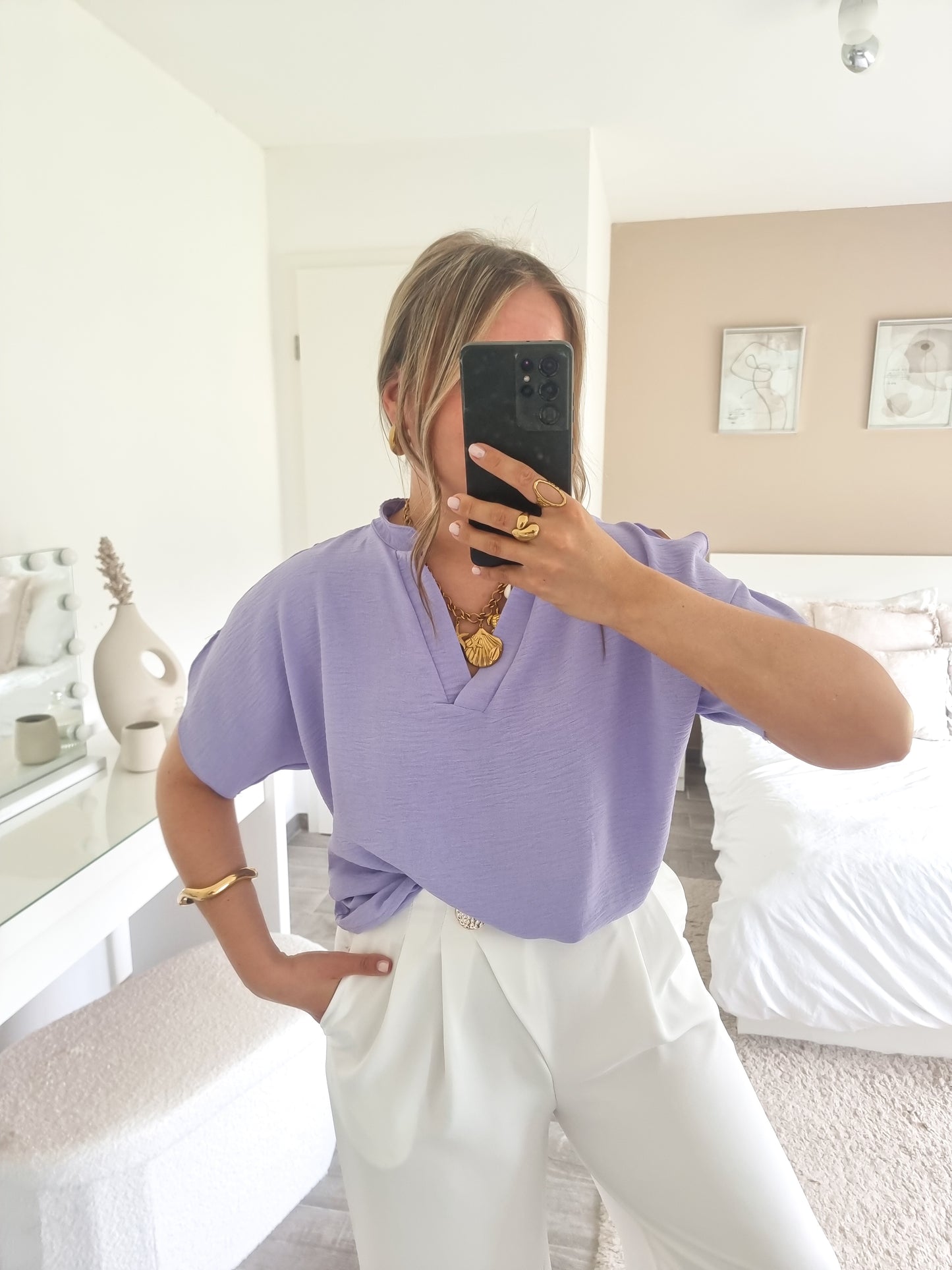 Blouse épaules nues