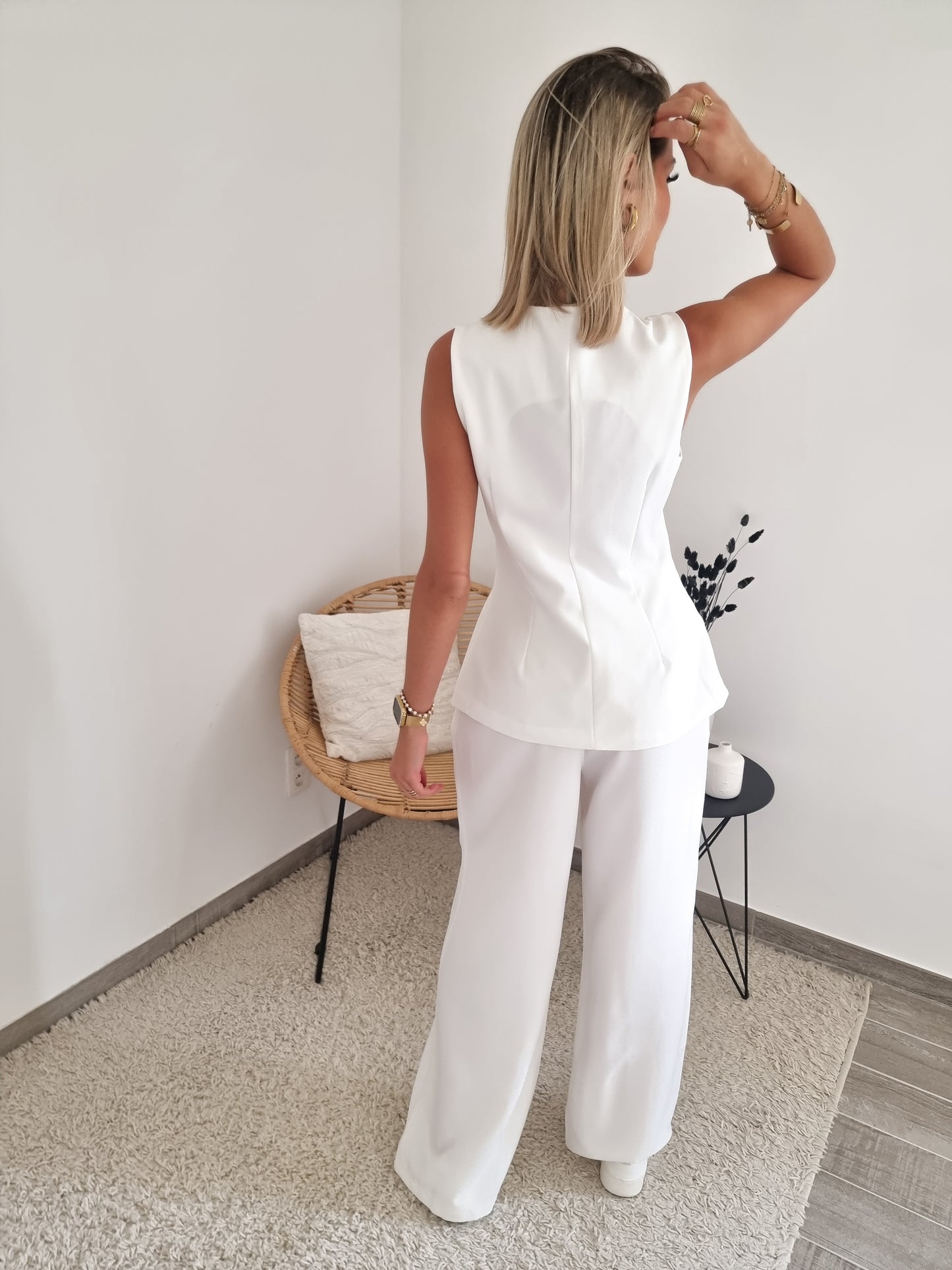 Pantalon évasé
