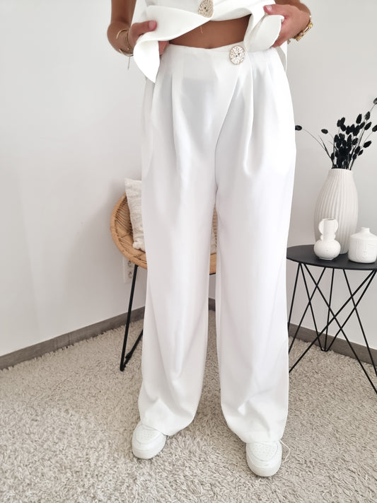 Pantalon évasé