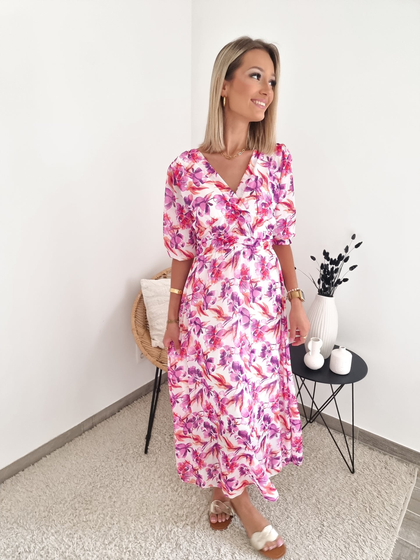 Robe fleurie