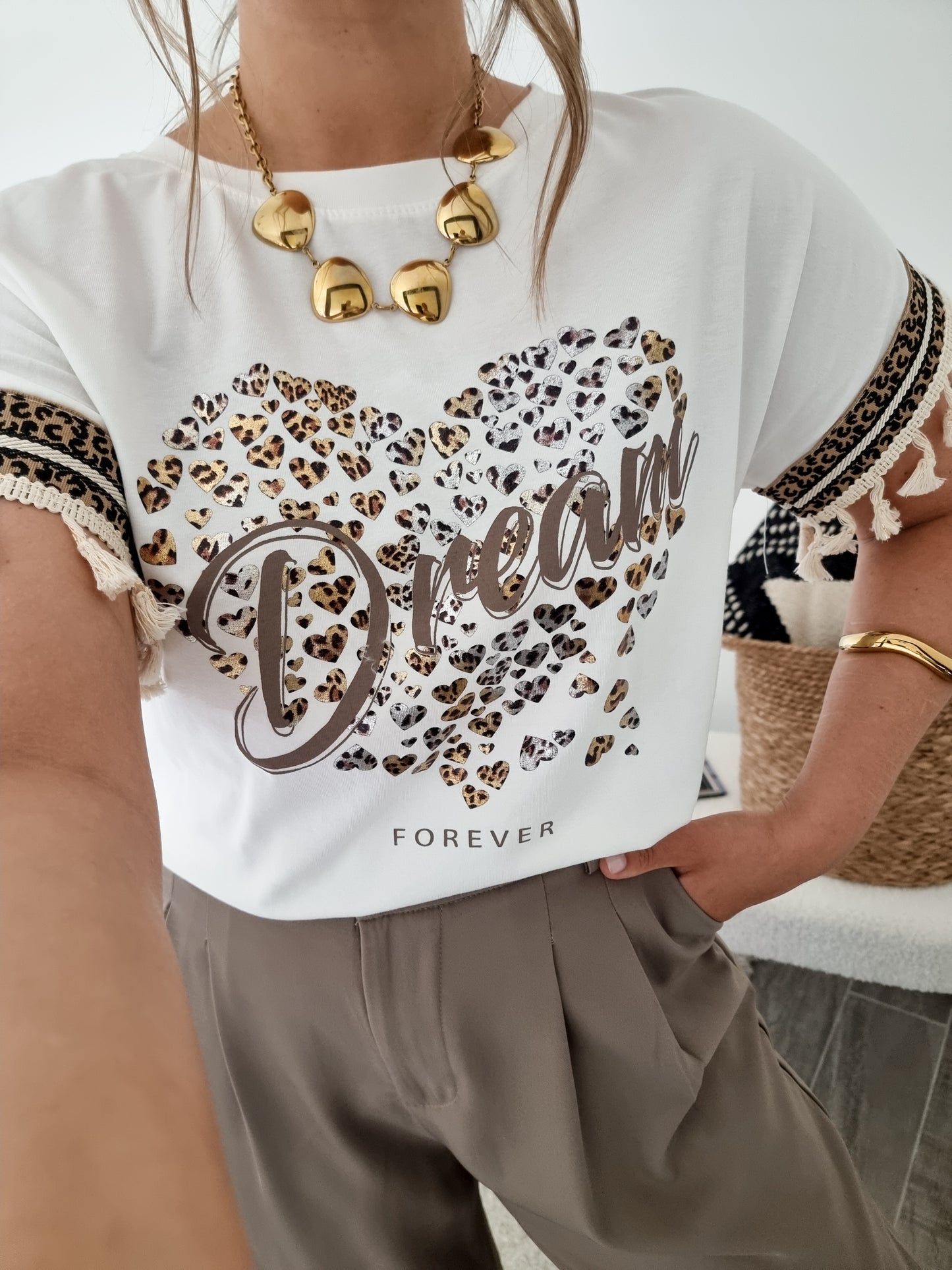 T-shirt leopard