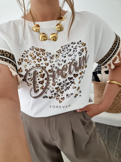 T-shirt leopard