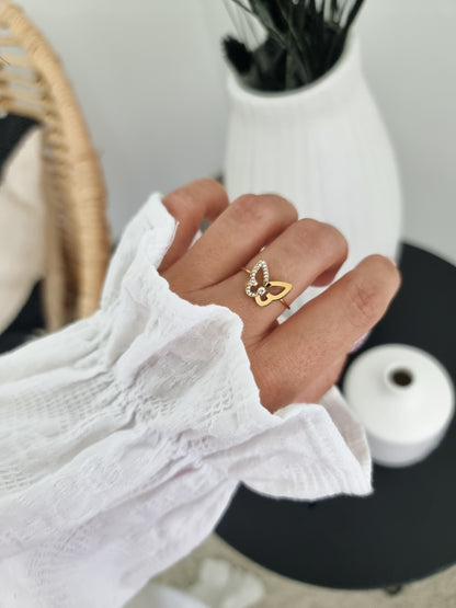 Bague acier inoxydable ajustable