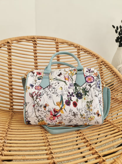 Sac imprimé fleuri