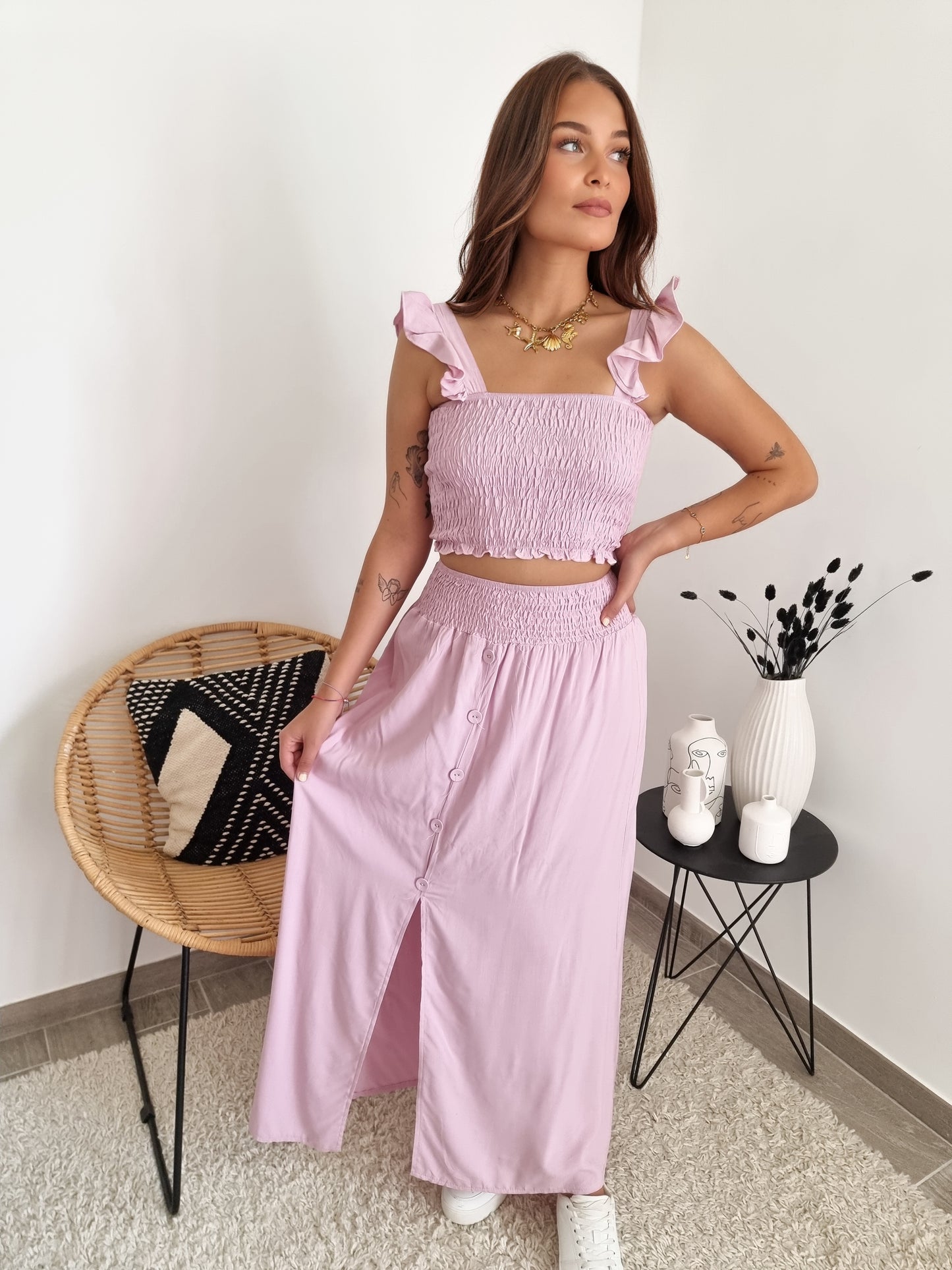 Ensemble top et jupe