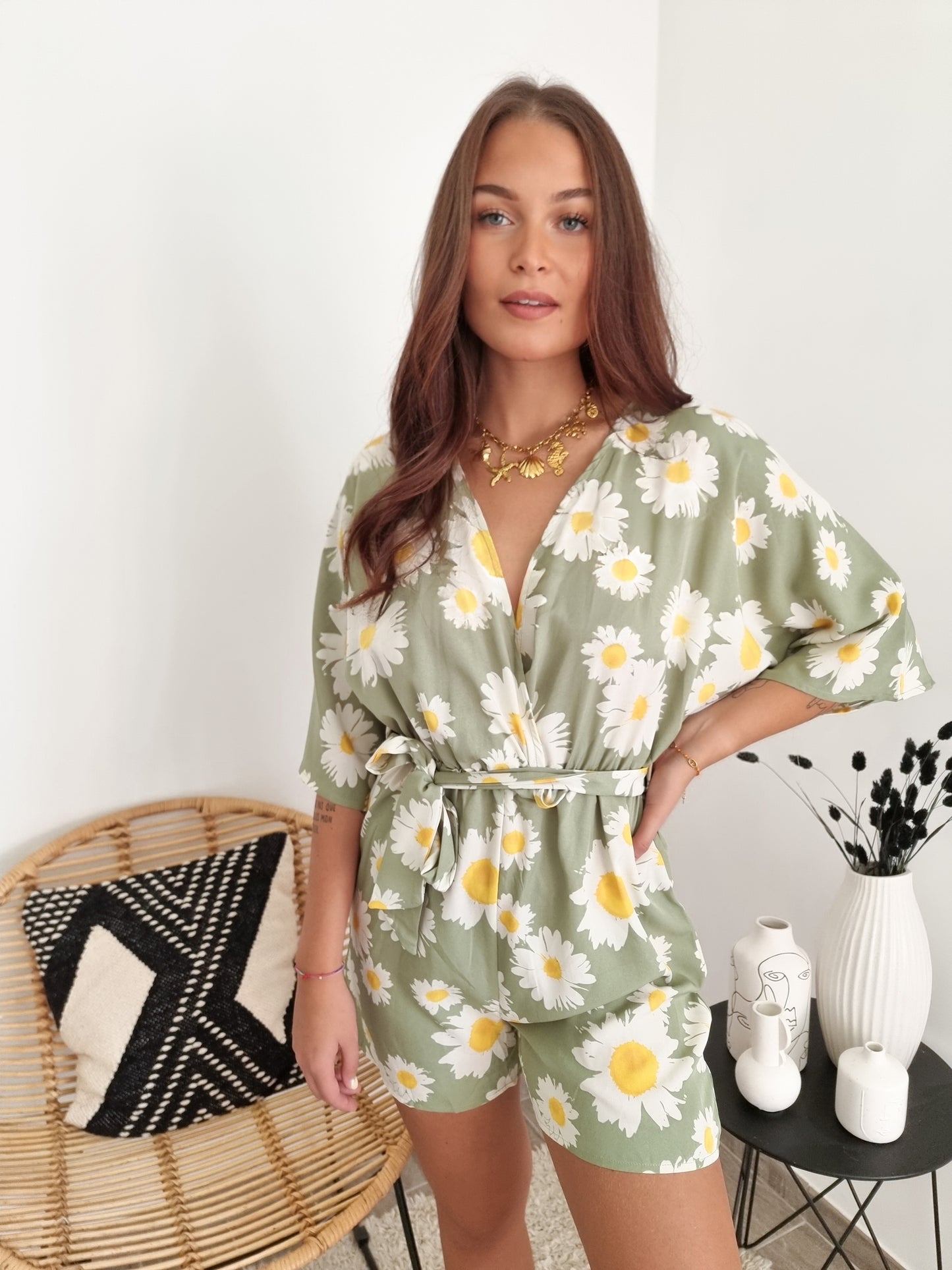 Combishort imprimée