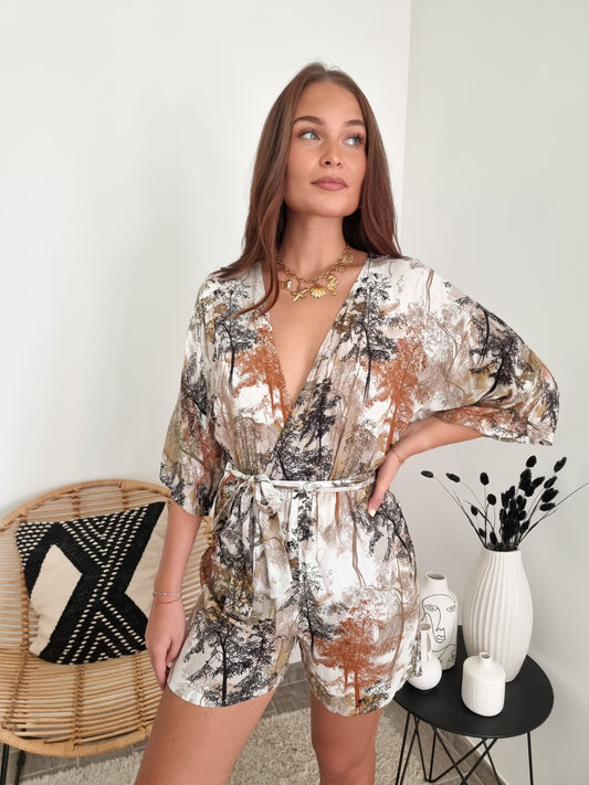 Combishort imprimée