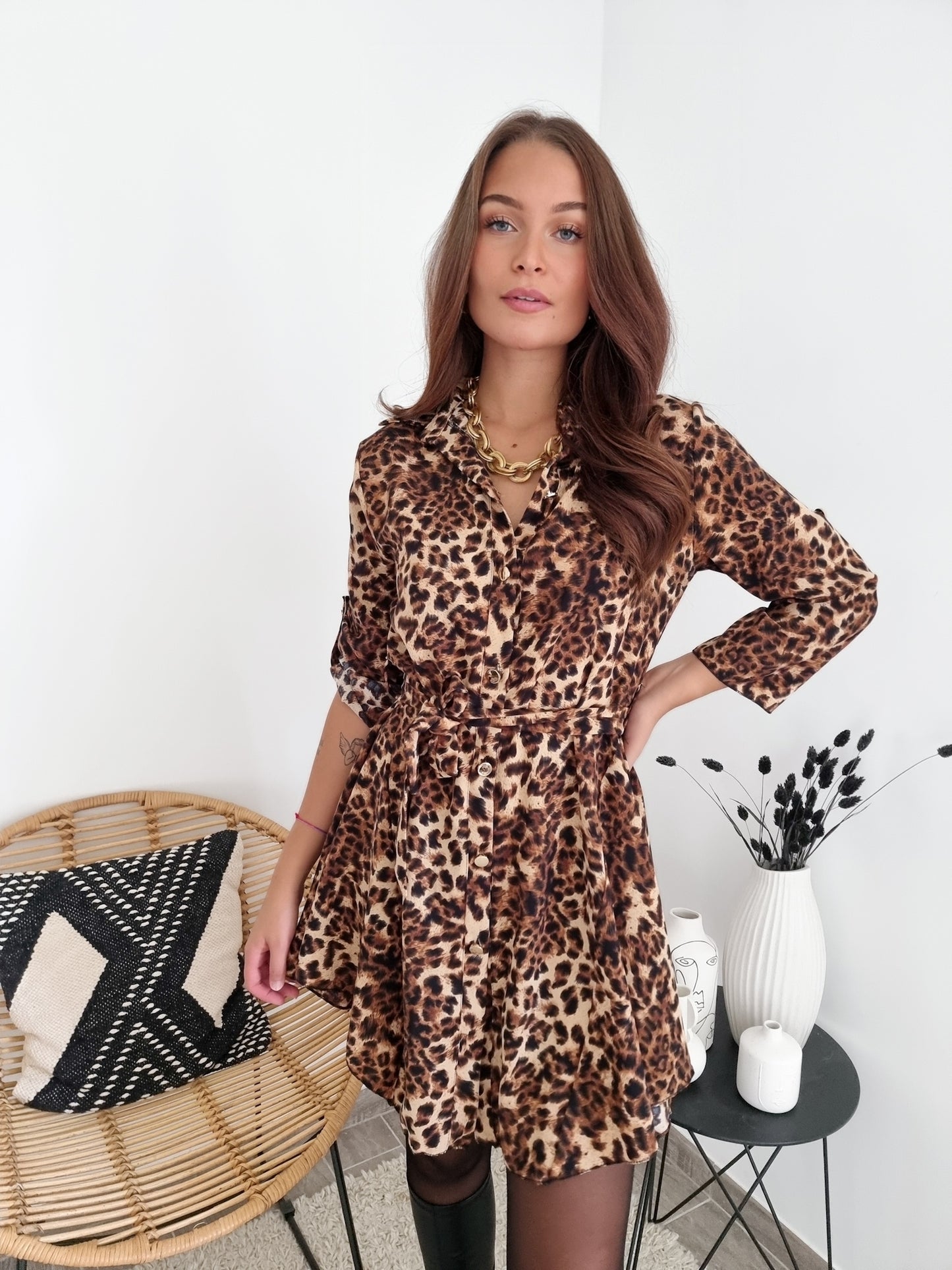 Robe leopard