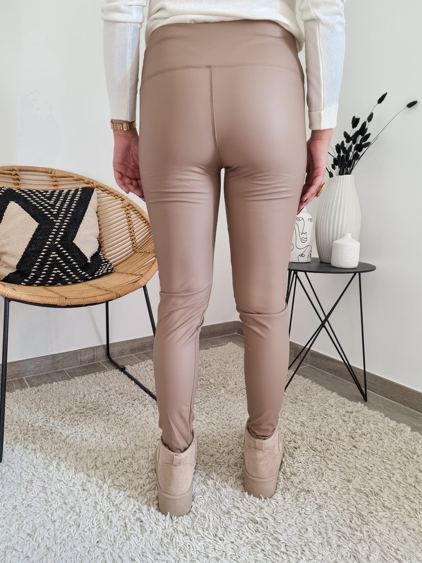 Legging simili cuir