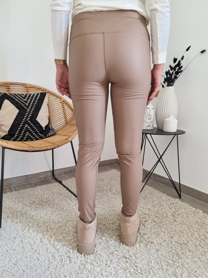 Legging simili cuir
