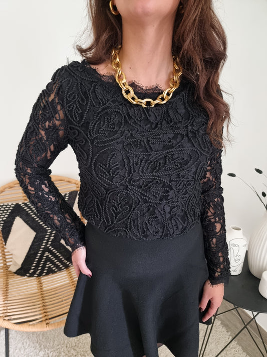 Blouse dentelle