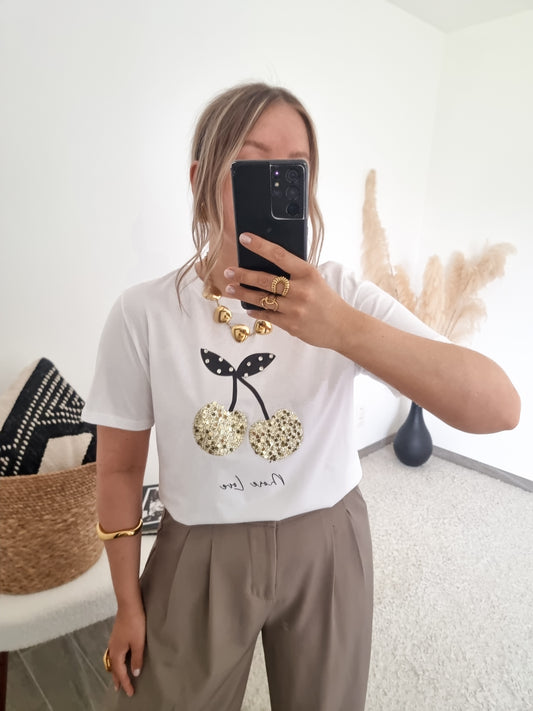 T-shirt cerise