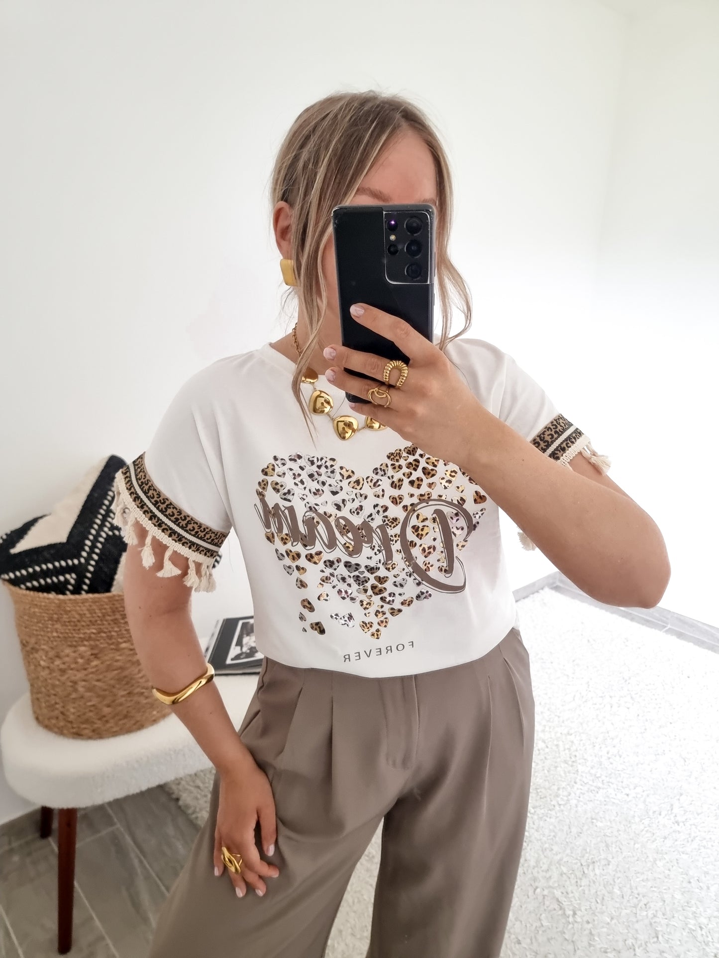 T-shirt leopard
