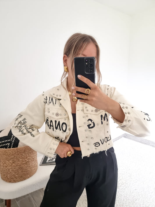 Veste écriture