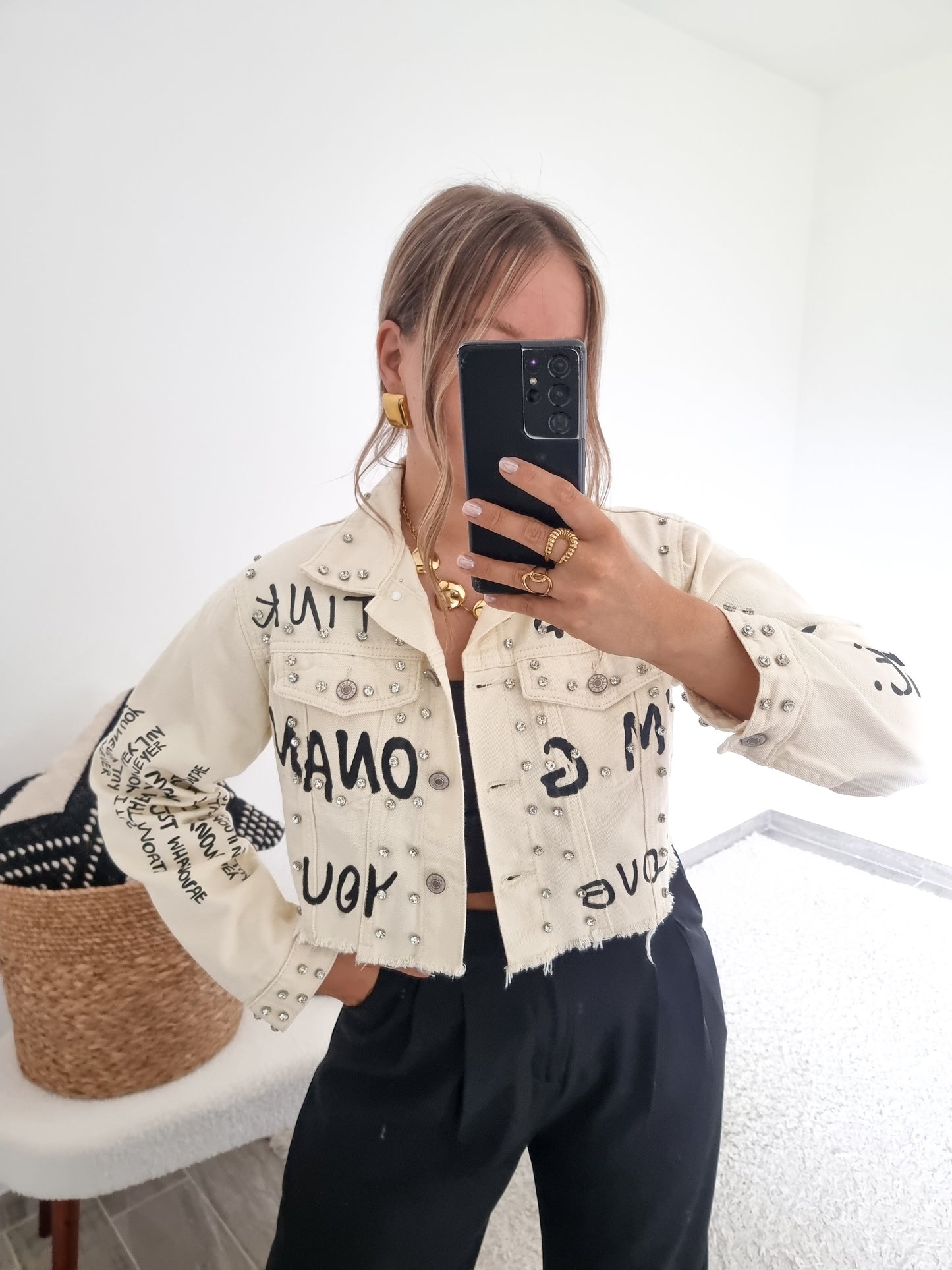 Veste écriture
