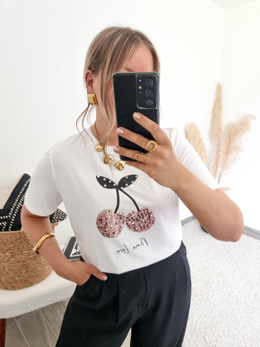 T-shirt cerise