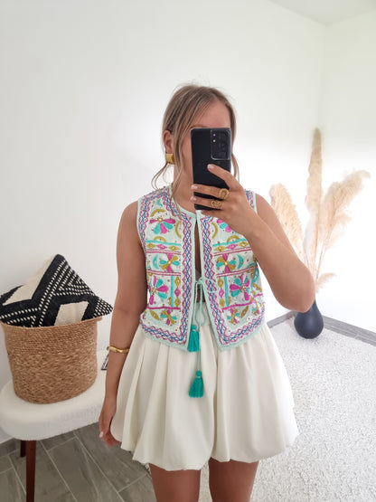 Gilet bohème