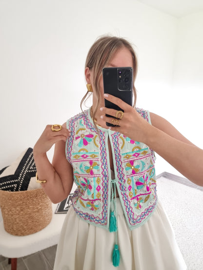 Gilet bohème