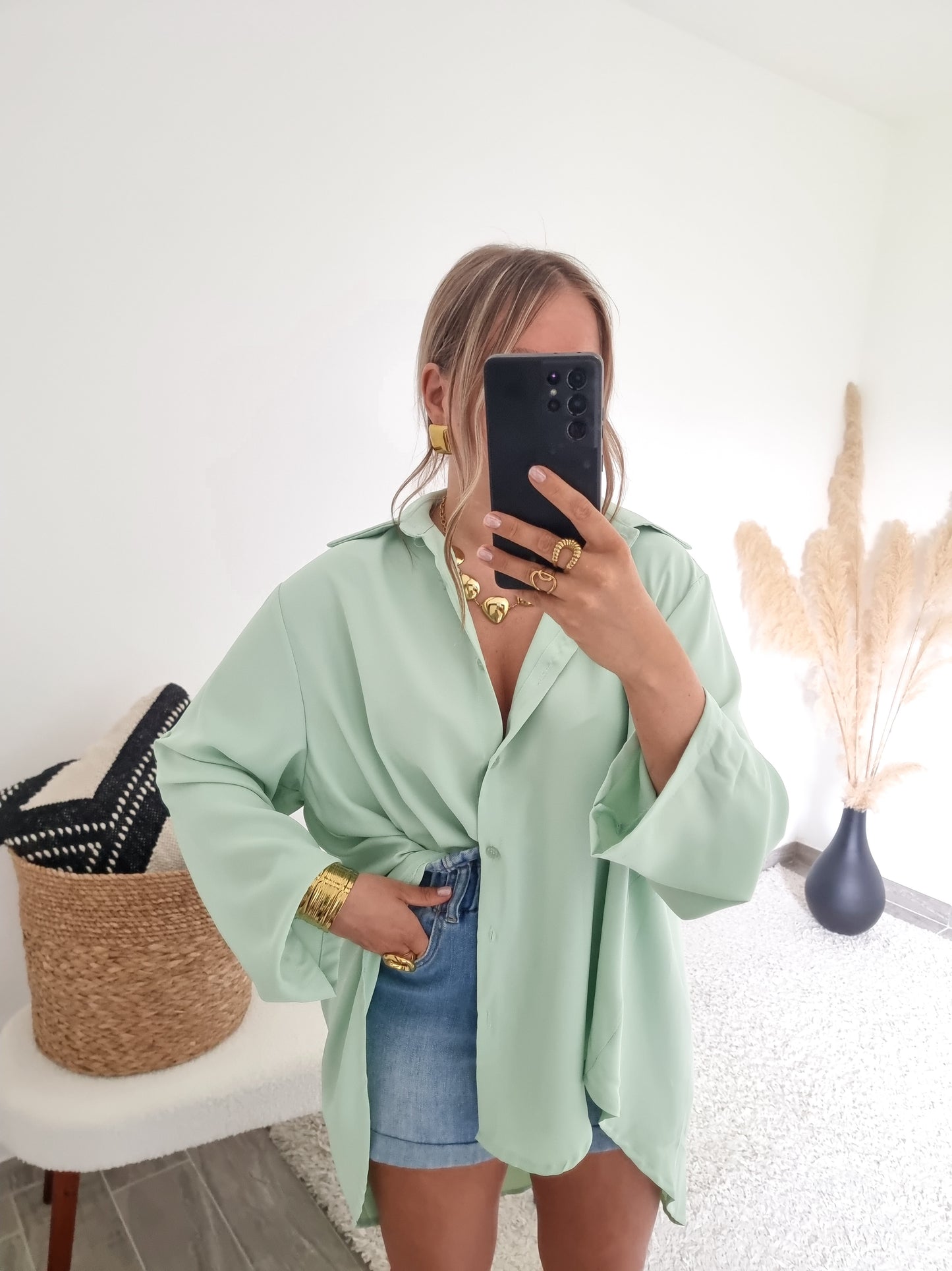 Chemise oversize