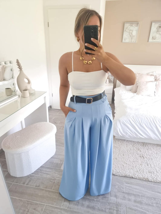Pantalon évasé